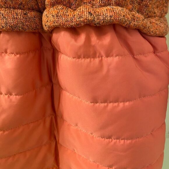 Giordano Junior Girls Georgia Peach Sweater Puffer Dress Size 120 6-7 Years NWT - Picture 5 of 9